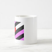 Leather Girl Pride Flag Kaffeetasse (Mittel)