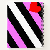 Leather Girl Pride Flag Notizblock (Rückseite)