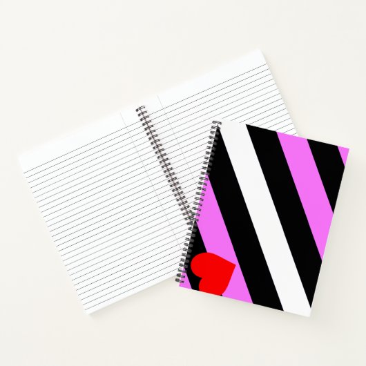Leather Girl Pride Flag Notizblock (Innenseite)