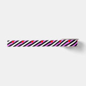 Leather Girl Pride Flag Satinband (Vorderseite)