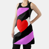 Leather Girl Pride Flag Schürze (InSitu)