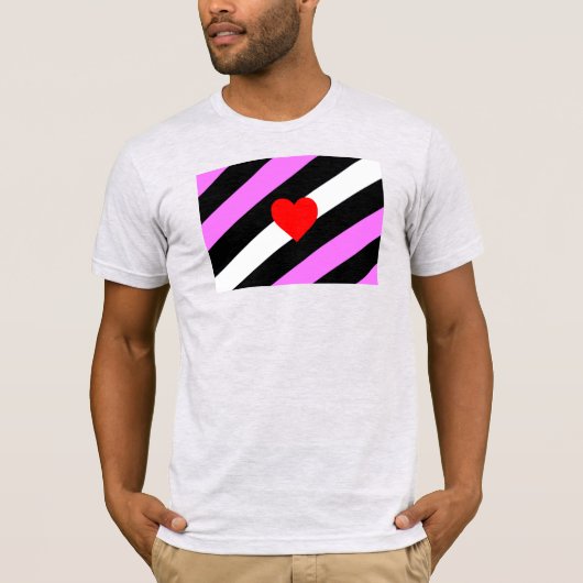 Leather Girl Pride Flag T-Shirt (Vorderseite)