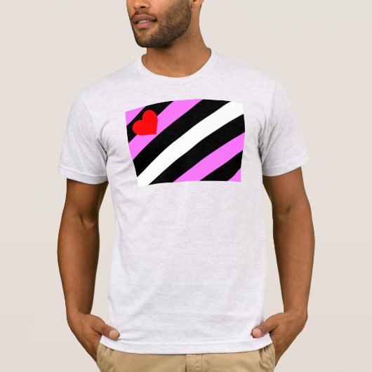Leather Girl Pride Flag T-Shirt (Vorderseite)