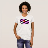 Leather Girl Pride Flag T-Shirt (Vorne ganz)