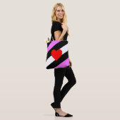 Leather Girl Pride Flag Tasche (Am Model)