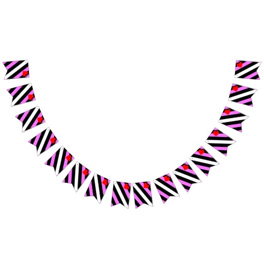 Leather Girl Pride Flag Wimpelkette (Alle)