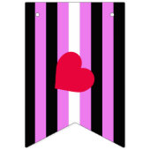 Leather Girl Pride Flag Wimpelkette (Dritte Fahne)