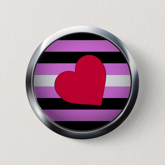 LEATHER GIRL PRIDE MEDALLION BUTTON (Vorderseite)