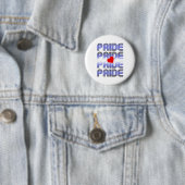 Leather Herz Retro Muster Button (Beispiel)