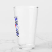 Leather Herz Retro Muster Glas (Links)