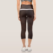 Leather High Waisted Capris (Rückseite)