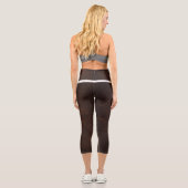 Leather High Waisted Capris (Rückseite)