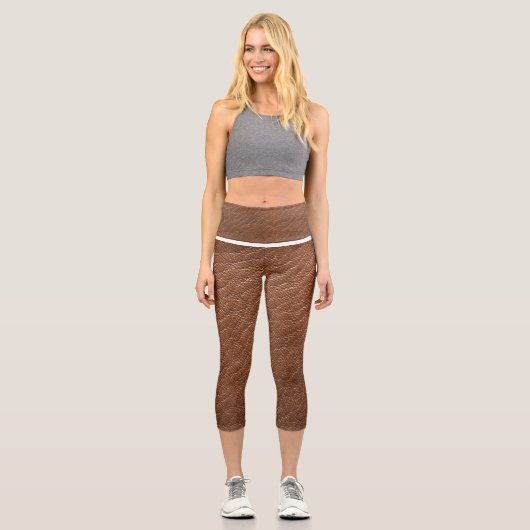 Leather High Waisted Capris High Waisted Capris (Vorderseite)