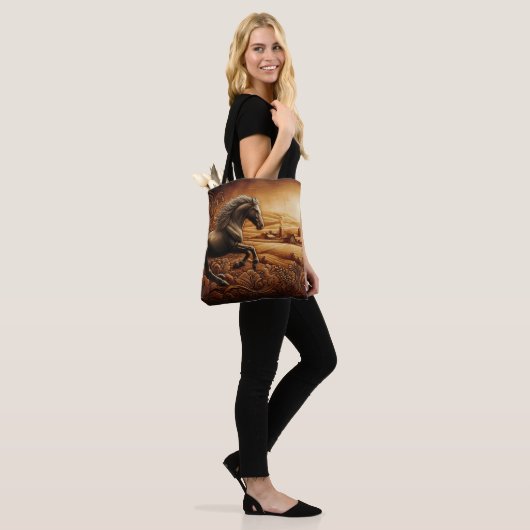 Leather Horse Ranch Sunset Tasche (Am Model)