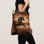 Leather Horse Ranch Sunset Tasche (Von Nahem)