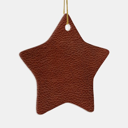Leather Keramik Star Ornament (Rechts)