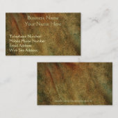 Leather-look Business & Visitenkarten Visitenkarte (Vorne/Hinten)