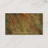 Leather-look Business & Visitenkarten Visitenkarte (Rückseite)