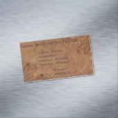 Leather Look Corporate Business Magnet (Beispiel)