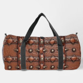 Leather Look Duffle Bag (Rückseite)