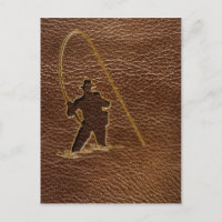 Leather Look Fisherman