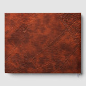 Leather Look Gästebuch (Rückseite)