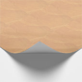 Leather Look Geschenkpapier (Ecke)
