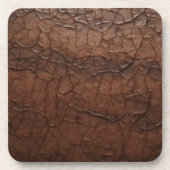 Leather Look Getränkeuntersetzer (Vorderseite)