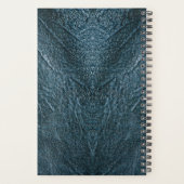 Leather Look Gold Frame Planer (Rückseite)