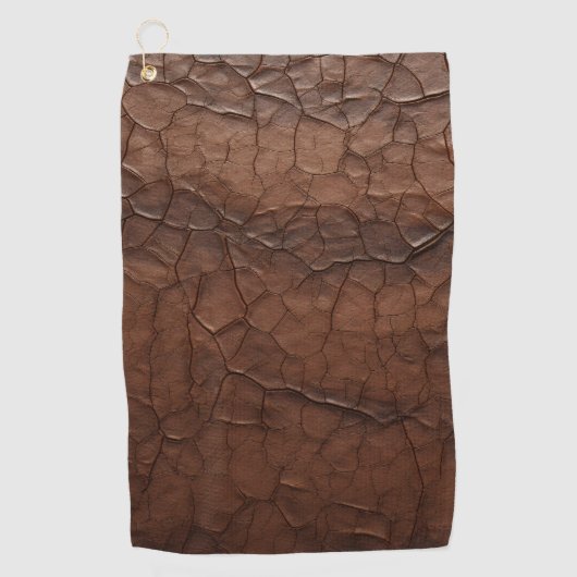 Leather-look Golfhandtuch (Vorderseite)