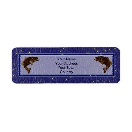 Leather-Look Indianerlachs (Vorne)