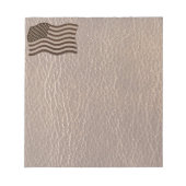 Leather-Look USA-Flagge Notizblock (Vorderseite)