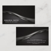 Leather | Lux Trim | FÜHRUNGSKRAFT Visitenkarte (Vorne/Hinten)