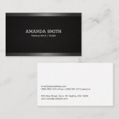 Leather | Lux Trim | FÜHRUNGSKRAFT Visitenkarte (Vorne/Hinten)