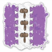 Leather Mallet Aufkleber (Vorderseite)