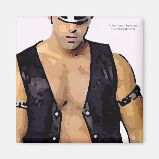 Leather Man Magnet (Vorne)