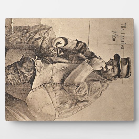 Leather Man Plaque Fotoplatte (Vorderseite)