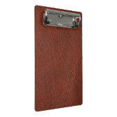 Leather Mini Clipboard Klemmbrett (Schrägansicht)