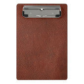 Leather Mini Clipboard Klemmbrett (Vorderseite)