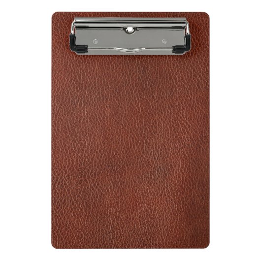 Leather Mini Clipboard Klemmbrett (Vorderseite)
