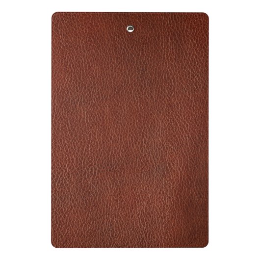 Leather Mini Clipboard Mini Klemmbrett (Rückseite)