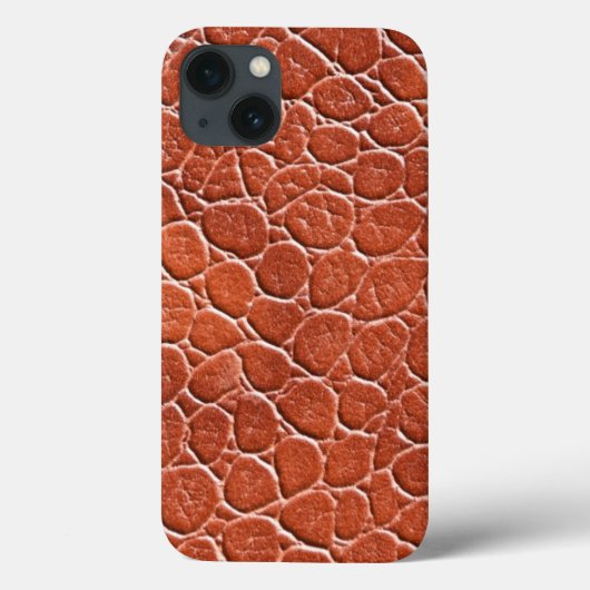 Leather Muster Case-Mate iPhone Hülle (Rückseite)