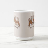 Leather n'Lace Country Varsity Art Mama Kaffeetasse (Mittel)
