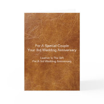 Leather Pattern 3. Hochzeitstag