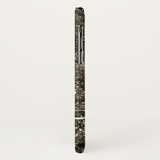 Leather Personalisiert Name Script Case-Mate iPhone Hülle (Hinten/Links)