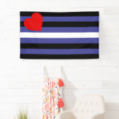 Leather Pride Flag Banner (Insitu)