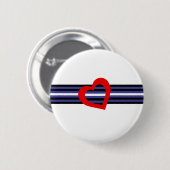Leather Pride Flag Button (Vorne & Hinten)