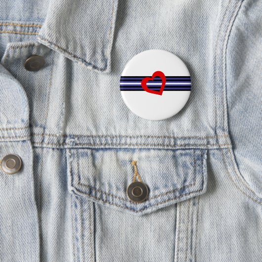 Leather Pride Flag Button (Beispiel)