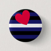 Leather Pride Flag Button (Vorderseite)