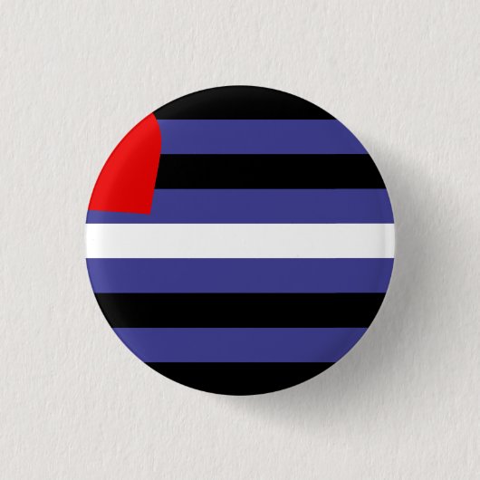 Leather Pride Flag Button (Vorderseite)